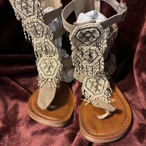 Carlos Santana Gladiator Sandals